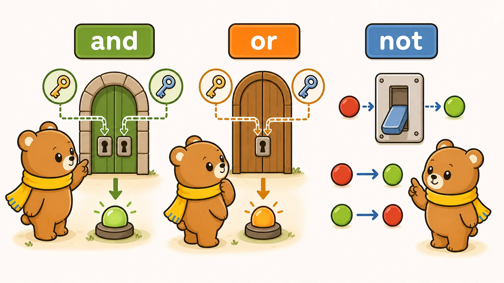and・or・notの読み方の図解