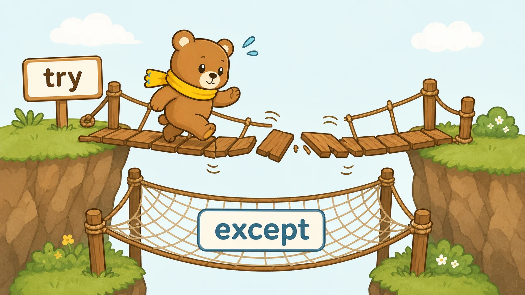 try exceptって何？の図解
